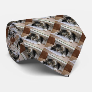 Musical Cat Necktie Stropdas