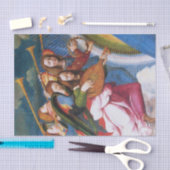 MUSICAL CHRISTMAS ANGELS TISSUEPAPIER (Craft)