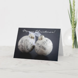 Musical Christmas Card Feestdagen Kaart