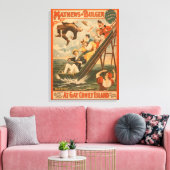 Musical Comedy Poster #2 Canvas Afdruk (Insitu (Woonkamer))