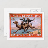 Musical Comedy Poster #4 Briefkaart (Voorkant / Achterkant)