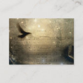 Musical Crows Sheet Visitekaartje (Achterkant)