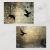 Musical Crows Sheet Visitekaartje (Voorkant / Achterkant)