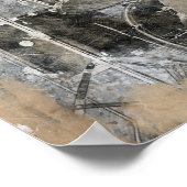 Musical drum kit. poster (Hoek)