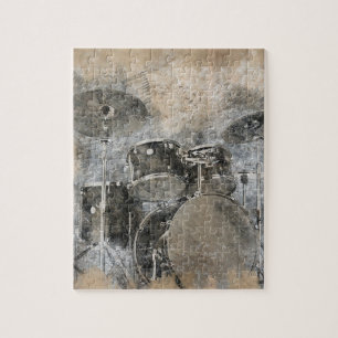 Musical drumkit legpuzzel