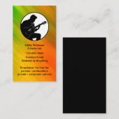 Musical Entertainer Visitekaartjes (Voorkant / Achterkant)