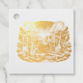 Musical Equipment Bedankjes Labels