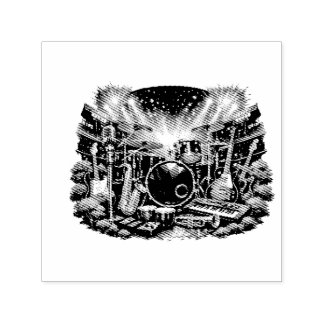 Musical Equipment Zelfinktende Stempel