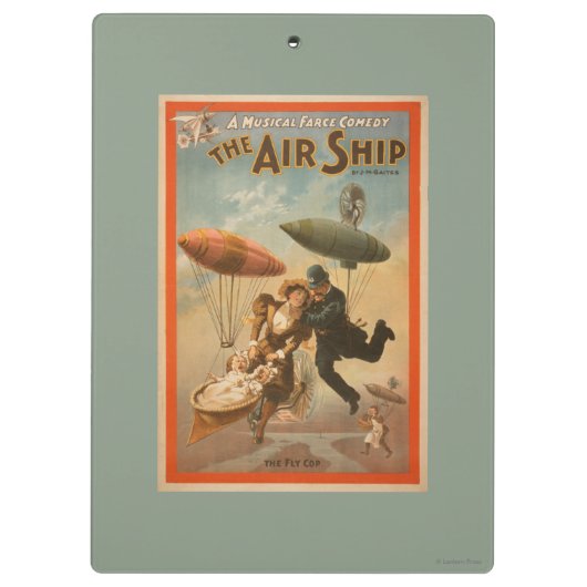 Musical Farce Comedy, The Air Ship Theater 2 Klembord (Achterkant)