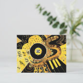 Musical Gold. Briefkaart (Staand voorkant)