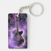 Musical Guitar Sleutelhanger Gift (achterkant)