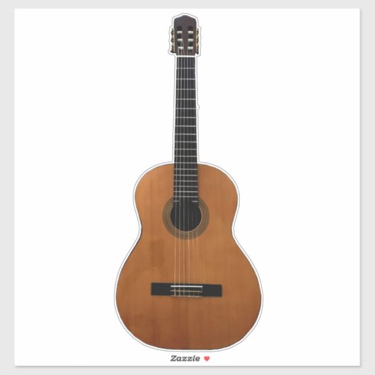 Musical Guitar Sticker (Vel)