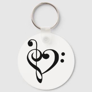 Musical Heart Sleutelhanger