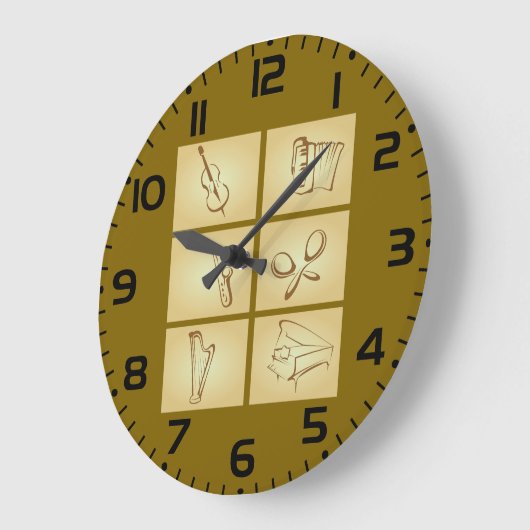 Musical Instruments Sketch Grote Klok (Hoek)