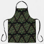 Musical kerstboom Apron Schort (Voorkant)