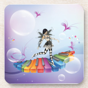 Musical Keyboard Faerie Drankjes Onderzetter