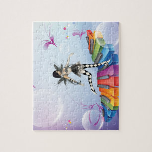 Musical Keyboard Faerie Legpuzzel