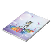 Musical Keyboard Faerie Notitieblok (Gedraaid)