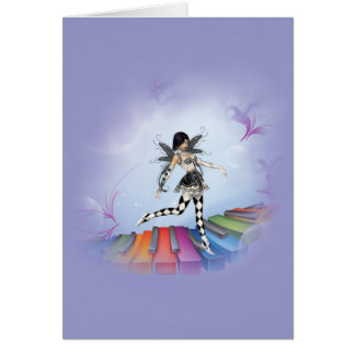 Musical Keyboard Faerie Vignette