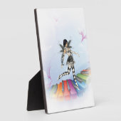 Musical Keyboard Faerie Vignette Fotoplaat (Zijkant)