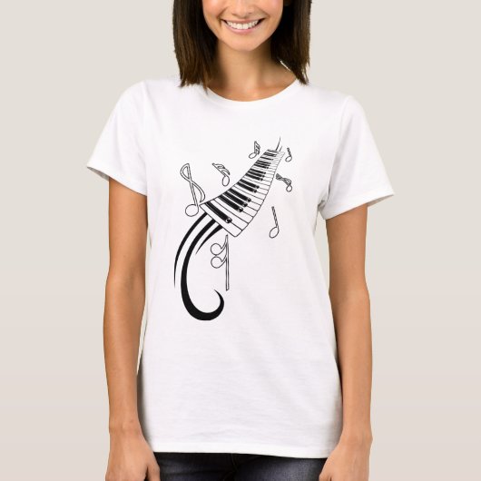 Musical Keys T-shirt (Voorkant)
