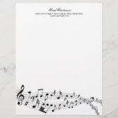 Musical Letterhead Briefhoofd (Voorkant)