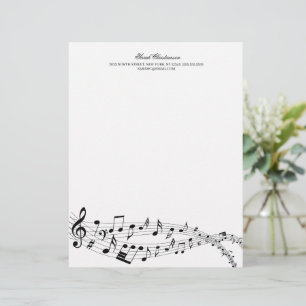 Musical Letterhead Briefhoofd