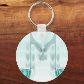 Musical "M" Letter Sleutelhanger (Voorkant)