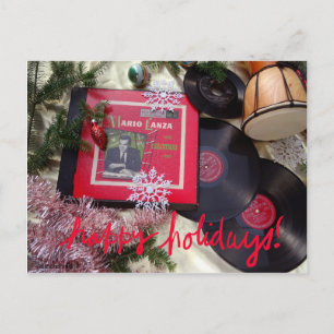 Musical  Mario Lanza Holiday Briefkaart