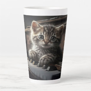 Musical Meow-sterstuk Latte Mok