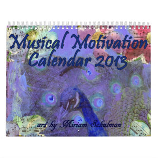 Musical Motivation Calendar 2013 Kalender