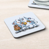 Musical Mouses Funny Dessous de verre (Côté gauche)