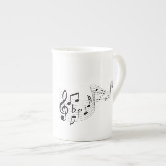 Musical Note Bone China Mokken