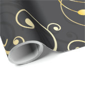 Musical Note elegant Luxury Cadeaupapier (Rol Hoek)