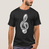Musical Note Music Piano Player Musician Composer T-shirt (Voorkant)
