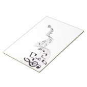 Musical Note Notitieblok (Schuin)