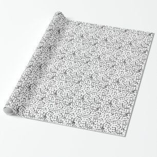 Musical Note Pattern Cadeaupapier