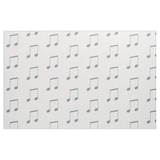 Musical Note Pattern Stof (Fat Quarter)
