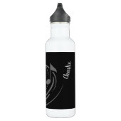 Musical Notes aangepaste naam waterflessen Waterfles (Rechts)