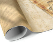 Musical Notes  Bladmuziek Gift Cadeaupapier (Rol Hoek)