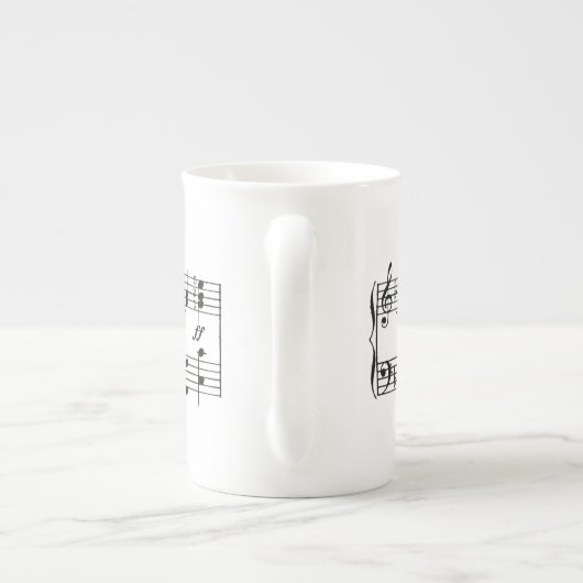 Musical Notes China Mok (Achterkant)