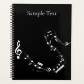Musical Notes Design Planner (Voorkant)