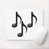 Musical Notes - Emoji Muismat (Met muis)
