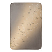Musical Notes Golden Light Bath Mat (Voorkant Verticaal)