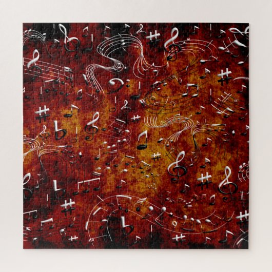 Musical Notes Legpuzzel (Verticaal)