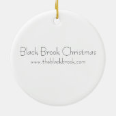 Musical Notes Ornament Round (Achterkant)