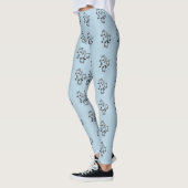 Musical Notes Patroon Leggings (Links)