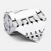 Musical Notes Stropdas (Opgerold)