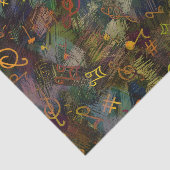 Musical Notes Tissuepapier (Detail)