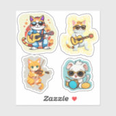 musical pets sticker (Vel)